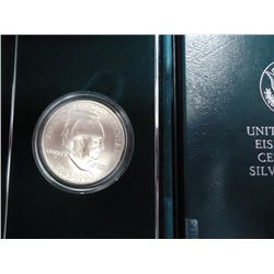 1990-W EISENHOWER CENTENNIAL (UNC) SILVER DOLLAR