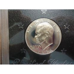 1974-S IKE SILVER DOLLAR PROOF (BROWN PACK)