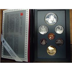 1990 CANADA DOUBLE DOLLAR PROOF SET KESLY