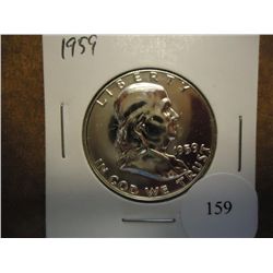1959 FRANKLIN HALF DOLLAR GEM PROOF