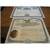 Image 1 : 2 VINTAGE STOCK CERTIFICATES SEE DESCRIPTION