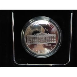 1992-W WHITE HOUSE PF SILVER DOLLAR