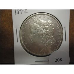 1892 MORGAN SILVER DOLLAR