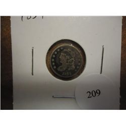 1834 BUST HALF DIME