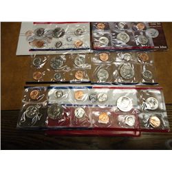 1985,87 & 88 US MINT SETS (UNC) P/D WITH ENVELOPES