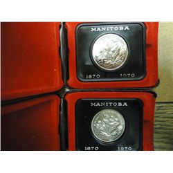 2-1970 CANADA MANITOBA DOLLAR (PF LIKE)