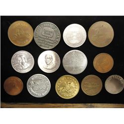 BAKERS DOZEN OF ASSORTED TOKENS