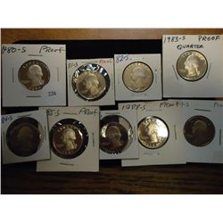 1980-S,81-S,82-S,83-S,84-S,85-S,87-S,88-S & 89-S