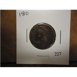 1810 US HALF CENT