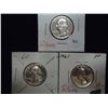 1960,60 & 61 PF WASHINGTON SILVER QUARTERS