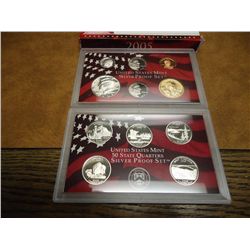 2005 US SILVER PROOF SET (WITH BOX)