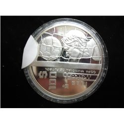 1985 MEXICO SILVER 100 PESOS PROOF