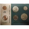 1966 AUSTRALIAN DECIMEL COIN SET 6 COINS