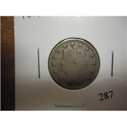 1899 LIBERTY "V" NICKEL FINE