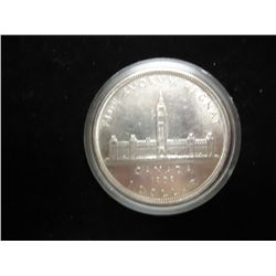 1939 CANADA SILVER DOLLAR (UNC)