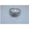 Image 1 : 25.0 CTW CZ RING .925 STERLING SILVER