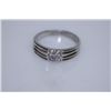 Image 1 : 17.3 CTW CZ RING .925 STERLING SILVER