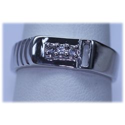 16.80 CTW CZ RING .925 STERLING SILVER