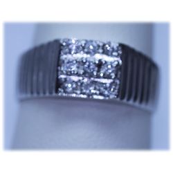 17.70 CZ RING .925 STERLING SILVER