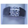 Image 1 : 17.70 CZ RING .925 STERLING SILVER
