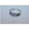 Image 1 : 15.2 CTW CZ RING .925 STERLING SILVER