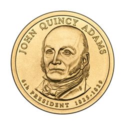 Presidential Dollars John Quincy Adams 2008-P 100 pcs