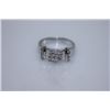 Image 1 : 16.1 CTW CZ RING .925 STERLING SILVER