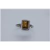 Image 1 : 12.25 CTW TIGER EYE RING .925 STERLING SILVER