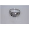 Image 1 : 26.8 CTW CZ RING .925 STERLING SILVER