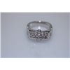 Image 1 : 19.9 CTW CZ RING .925 STERLING SILVER