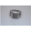 Image 1 : 19.5 CTW CZ RING .925 STERLING SILVER