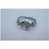 Image 1 : 15.6 CTW CZ RING .925 STERLING SILVER