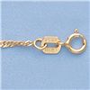 Genuine 16" 14k Singapore Gold-Yellow 1.5mm Chain 1.7g