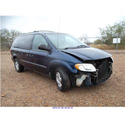 2003 - DODGE CARAVAN// REBUILT SALVAGE TITLE