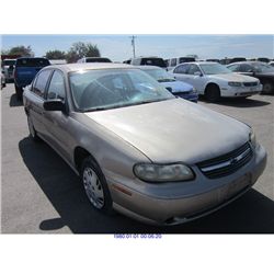2000 - CHEVROLET MALIBU // REBUILT SALVAGE TITLE
