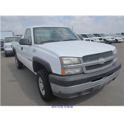 2004 - CHEVROLET 2500