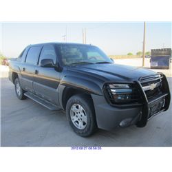 2002 - CHEVROLET AVALANCHE