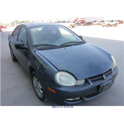 2002 - DODGE NEON // REBUILT SALVAGE TITLE