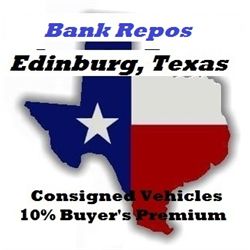 Edinburg,Texas BANK REPOS vehicles listed below