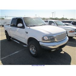 2001 - FORD F150