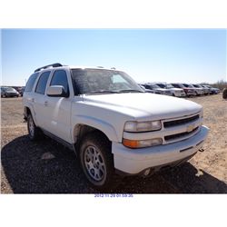 2002 - CHEVROLET TAHOE