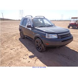 2003 - LANDROVER FREELANDER