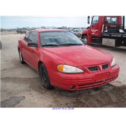 2001 - PONTIAC GRAND AM