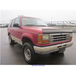 1991 - FORD EXPLORER
