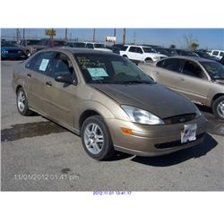 2002 - FORD FOCUS