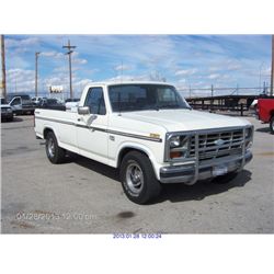 1985 - FORD F150