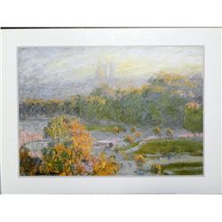 Claude Monet Les Tuilerie French Impresionist Art Print
