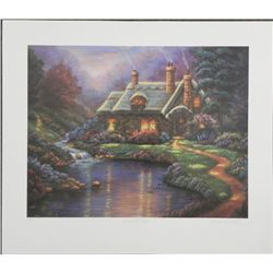 Georgina Noble Spring Cottage Signed Lithograph AP