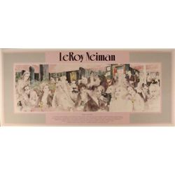 LeRoy Neiman Poster Polo Lounge Sinatra Monroe Collins