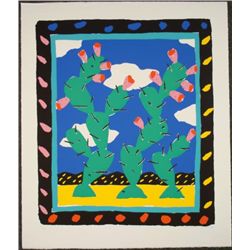 Signed ART PRINT Ltd Ed RUTH ADLER DAYAN Prickly Pears